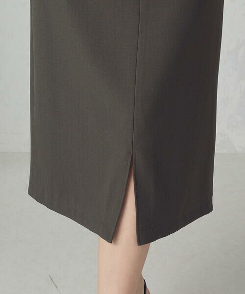 COMME CA ISM / コムサイズム ミニ・ひざ丈スカート | ポリエステルドライツイル　タイトスカート | 詳細26