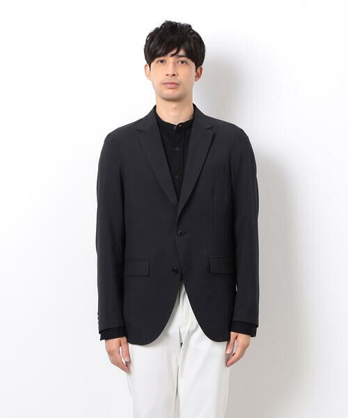 COMME CA ISM / コムサイズム テーラードジャケット | 【セットアップ対応】リネンライク ポリエステル ジャケット | 詳細6