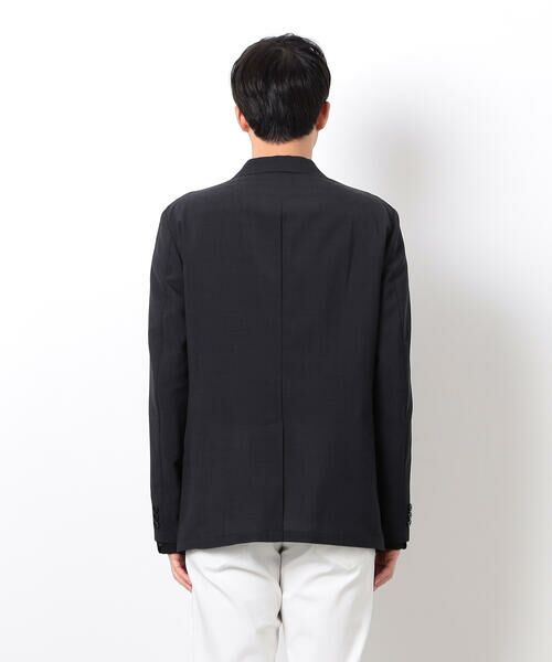 COMME CA ISM / コムサイズム テーラードジャケット | 【セットアップ対応】リネンライク ポリエステル ジャケット | 詳細8