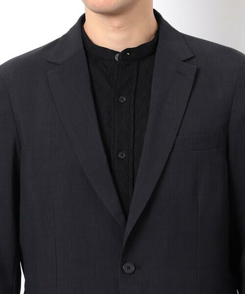 COMME CA ISM / コムサイズム テーラードジャケット | 【セットアップ対応】リネンライク ポリエステル ジャケット | 詳細9