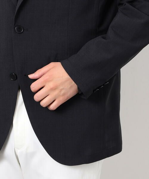 COMME CA ISM / コムサイズム テーラードジャケット | 【セットアップ対応】リネンライク ポリエステル ジャケット | 詳細11