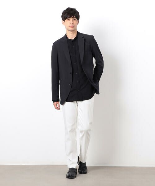 COMME CA ISM / コムサイズム テーラードジャケット | 【セットアップ対応】リネンライク ポリエステル ジャケット | 詳細2