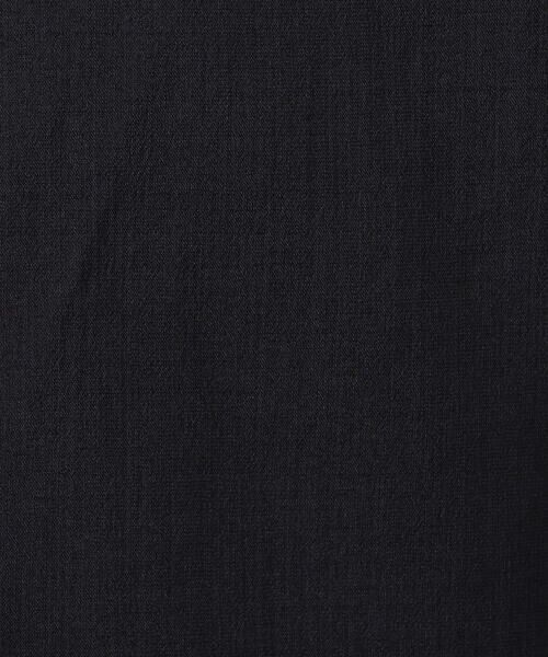 COMME CA ISM / コムサイズム シャツ・ブラウス | 【セットアップ対応】リネンライク ポリエステル バンドカラー ５分袖シャツ | 詳細12