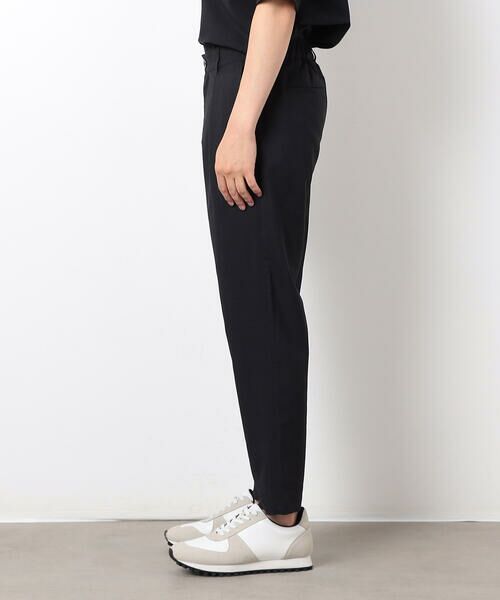 COMME CA ISM / コムサイズム その他パンツ | 【セットアップ対応】リネンライク ポリエステル テーパードパンツ | 詳細6