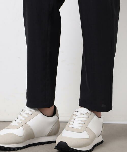 COMME CA ISM / コムサイズム その他パンツ | 【セットアップ対応】リネンライク ポリエステル テーパードパンツ | 詳細11