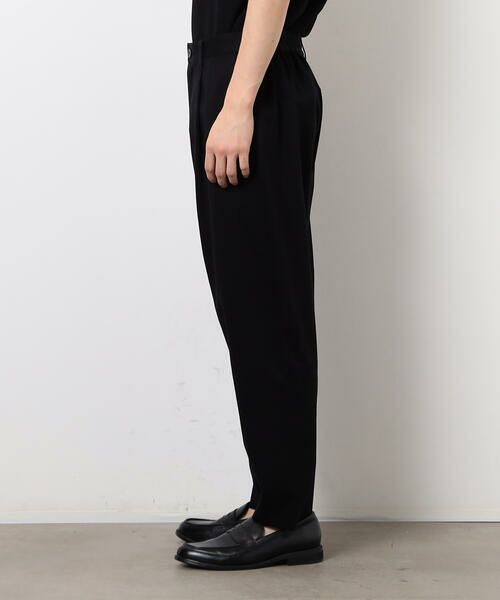 COMME CA ISM / コムサイズム スラックス・ドレスパンツ | MADE IN JAPAN カネマサ莫大小(株)× COMME CA ISM テーパードパンツ | 詳細10
