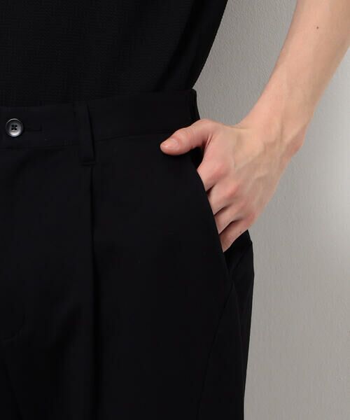 COMME CA ISM / コムサイズム スラックス・ドレスパンツ | MADE IN JAPAN カネマサ莫大小(株)× COMME CA ISM テーパードパンツ | 詳細14