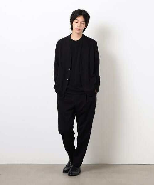 COMME CA ISM / コムサイズム スラックス・ドレスパンツ | MADE IN JAPAN カネマサ莫大小(株)× COMME CA ISM テーパードパンツ | 詳細3