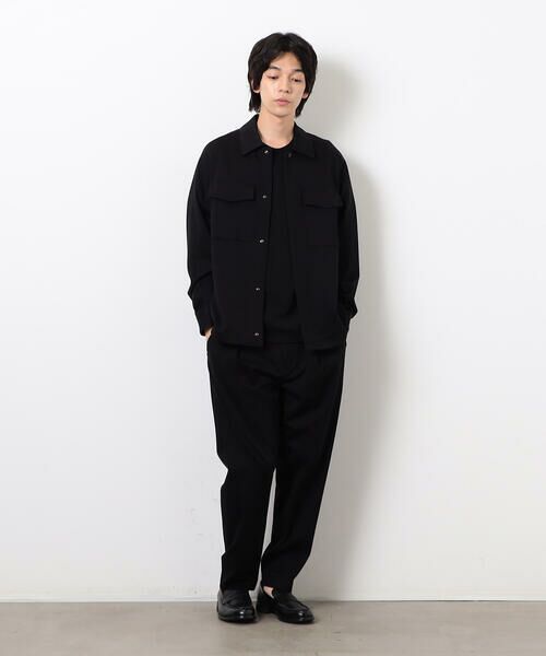 COMME CA ISM / コムサイズム スラックス・ドレスパンツ | MADE IN JAPAN カネマサ莫大小(株)× COMME CA ISM テーパードパンツ | 詳細5