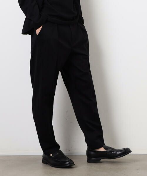 COMME CA ISM / コムサイズム スラックス・ドレスパンツ | MADE IN JAPAN カネマサ莫大小(株)× COMME CA ISM テーパードパンツ | 詳細7