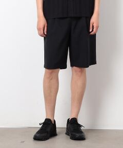 COMME CA ISM / コムサイズム ショート・ハーフ・半端丈パンツ | 【セットアップ対応】リネンライク ポリエステル ショートパンツ