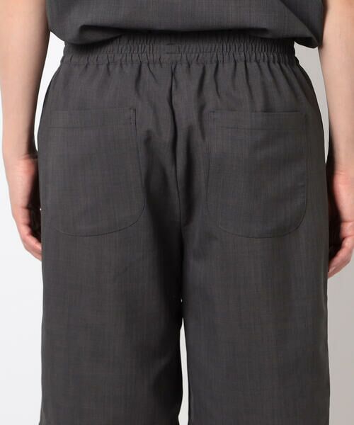 COMME CA ISM / コムサイズム ショート・ハーフ・半端丈パンツ | 【セットアップ対応】リネンライク ポリエステル ショートパンツ | 詳細19