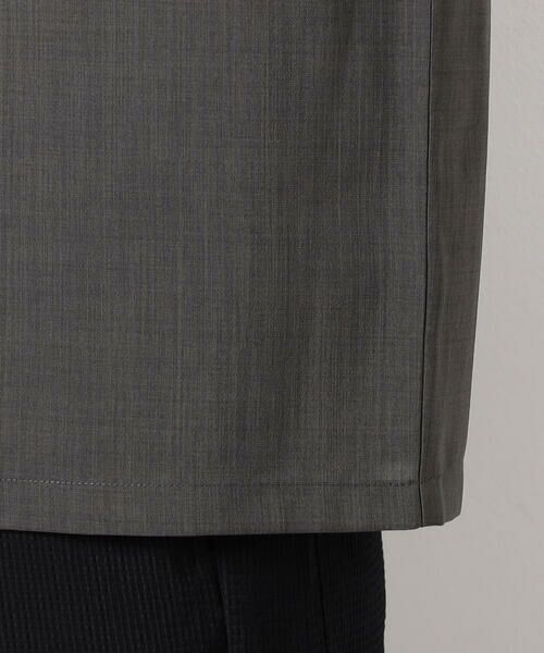 COMME CA ISM / コムサイズム Tシャツ | 【セットアップ対応】リネンライク ポリエステル 布帛Ｔシャツ | 詳細23
