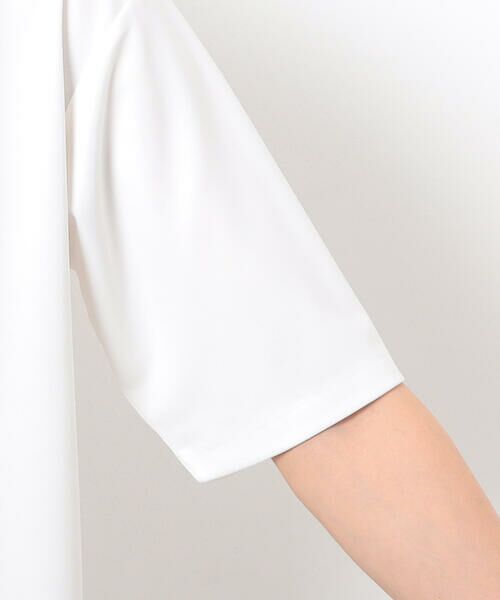 COMME CA ISM / コムサイズム Tシャツ | 半袖 フェイクレイヤード キーネックＴシャツ | 詳細10