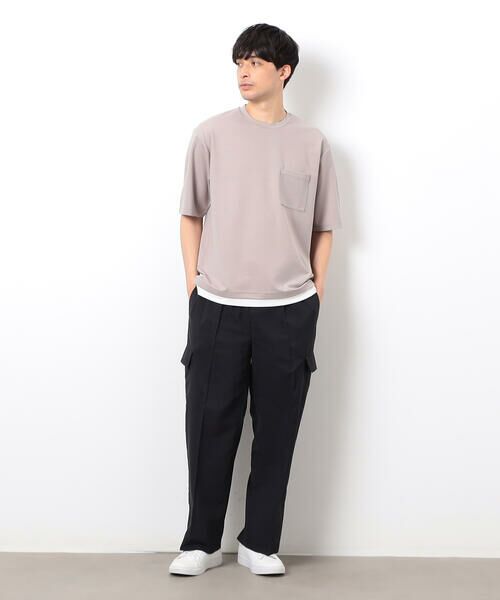 COMME CA ISM / コムサイズム Tシャツ | 半袖 フェイクレイヤード クルーネックＴシャツ | 詳細10