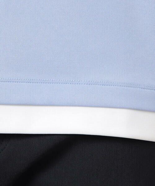 COMME CA ISM / コムサイズム Tシャツ | 半袖 フェイクレイヤード クルーネックＴシャツ | 詳細24