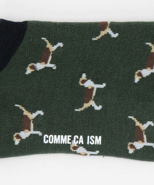 COMME CA ISM / コムサイズム ソックス | ポインター犬柄 アンクル ソックス | 詳細6
