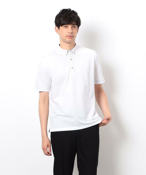 COMME CA ISM / コムサイズム ポロシャツ | バーズアイ ポロシャツ | 詳細10