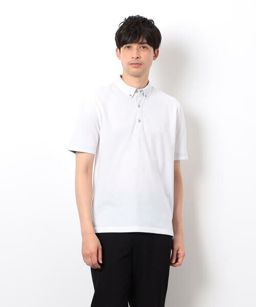 COMME CA ISM / コムサイズム ポロシャツ | バーズアイ ポロシャツ | 詳細11