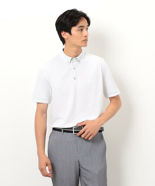 COMME CA ISM / コムサイズム ポロシャツ | バーズアイ ポロシャツ | 詳細8