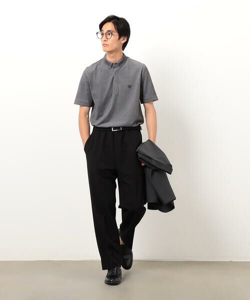 COMME CA ISM / コムサイズム ポロシャツ | バーズアイ ポロシャツ | 詳細12