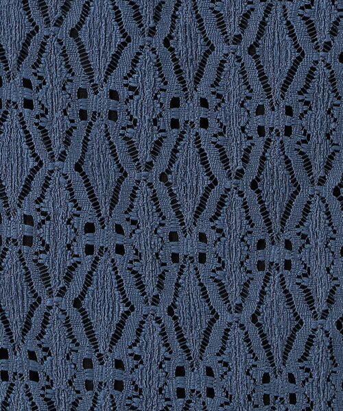 COMME CA ISM / コムサイズム シャツ・ブラウス | 透かし柄レース オープンカラーシャツ | 詳細16