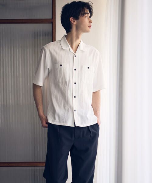 COMME CA ISM / コムサイズム シャツ・ブラウス | キューバシャツ | 詳細1