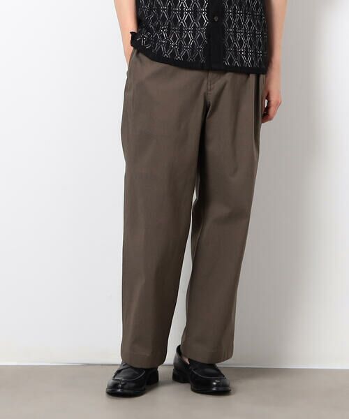 COMME CA ISM / コムサイズム チノ・ワークパンツ | ガムストレッチ ２タックチノ | 詳細9