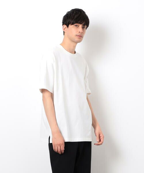 COMME CA ISM / コムサイズム Tシャツ | 【コットン100%】USAコットン 引き揃え天竺 Tシャツ | 詳細5