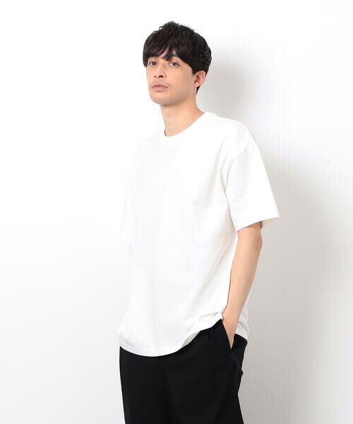 COMME CA ISM / コムサイズム Tシャツ | 【コットン100%】USAコットン 引き揃え天竺 Tシャツ | 詳細6