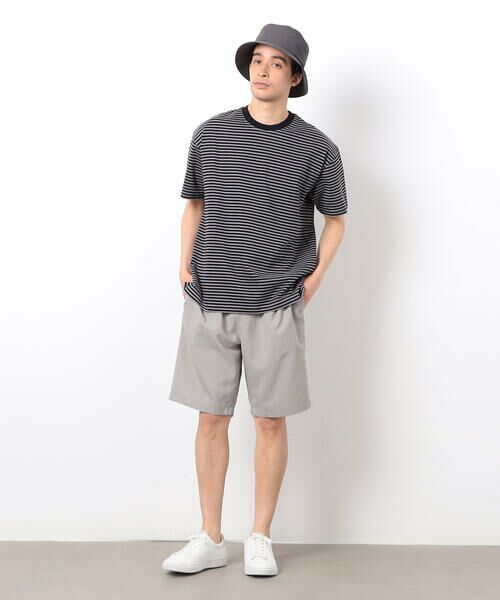 COMME CA ISM / コムサイズム Tシャツ | 【コットン100%】USAコットン ボーダーTシャツ | 詳細1