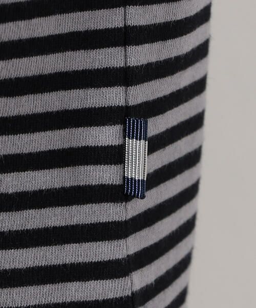 COMME CA ISM / コムサイズム Tシャツ | 【コットン100%】USAコットン ボーダーTシャツ | 詳細11