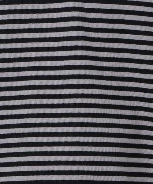 COMME CA ISM / コムサイズム Tシャツ | 【コットン100%】USAコットン ボーダーTシャツ | 詳細12