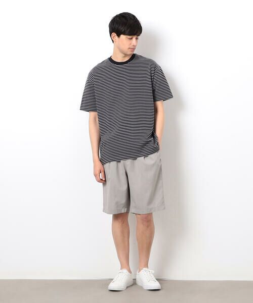 COMME CA ISM / コムサイズム Tシャツ | 【コットン100%】USAコットン ボーダーTシャツ | 詳細2