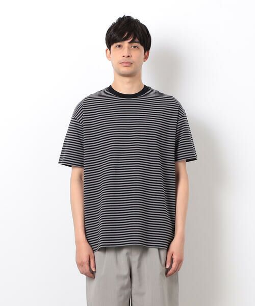 COMME CA ISM / コムサイズム Tシャツ | 【コットン100%】USAコットン ボーダーTシャツ | 詳細5