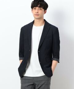 COMME CA ISM / コムサイズム テーラードジャケット | ３Ｄエアートリコット ７分袖ジャケット