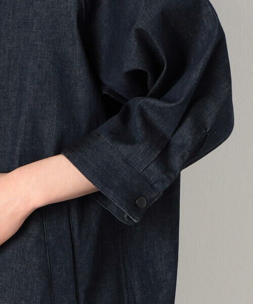 COMME CA ISM / コムサイズム Gジャン・デニムジャケット | ７分袖 デニム コーチジャケット | 詳細12