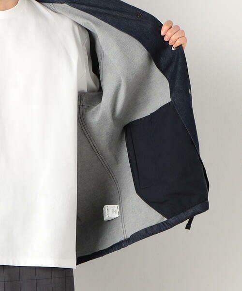 COMME CA ISM / コムサイズム Gジャン・デニムジャケット | ７分袖 デニム コーチジャケット | 詳細15