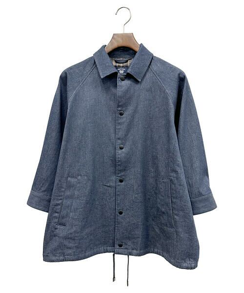 COMME CA ISM / コムサイズム Gジャン・デニムジャケット | ７分袖 デニム コーチジャケット | 詳細17