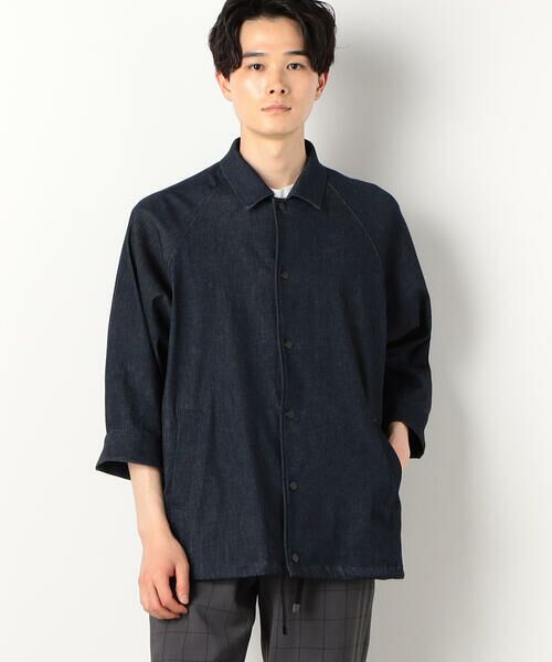 COMME CA ISM / コムサイズム Gジャン・デニムジャケット | ７分袖 デニム コーチジャケット | 詳細7