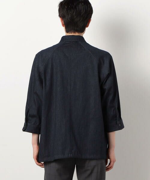 COMME CA ISM / コムサイズム Gジャン・デニムジャケット | ７分袖 デニム コーチジャケット | 詳細10