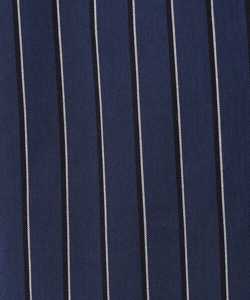 COMME CA ISM / コムサイズム ブルゾン | ストライプ ジップアップ シャツブルゾン | 詳細17