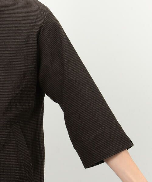 COMME CA ISM / コムサイズム ブルゾン | 3Dエアートリコット ノーカラーブルゾン | 詳細13