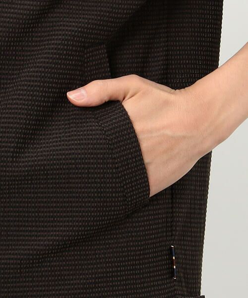 COMME CA ISM / コムサイズム ブルゾン | 3Dエアートリコット ノーカラーブルゾン | 詳細14