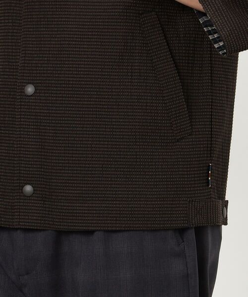 COMME CA ISM / コムサイズム ブルゾン | 3Dエアートリコット ノーカラーブルゾン | 詳細15