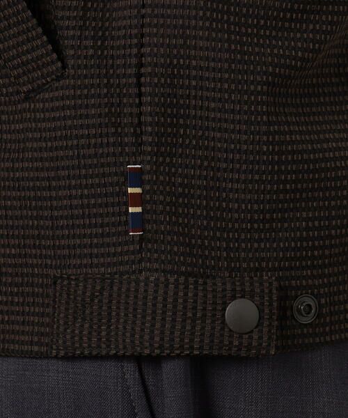 COMME CA ISM / コムサイズム ブルゾン | 3Dエアートリコット ノーカラーブルゾン | 詳細16