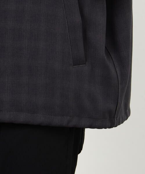 COMME CA ISM / コムサイズム その他アウター | チェック柄 コーチジャケット | 詳細10