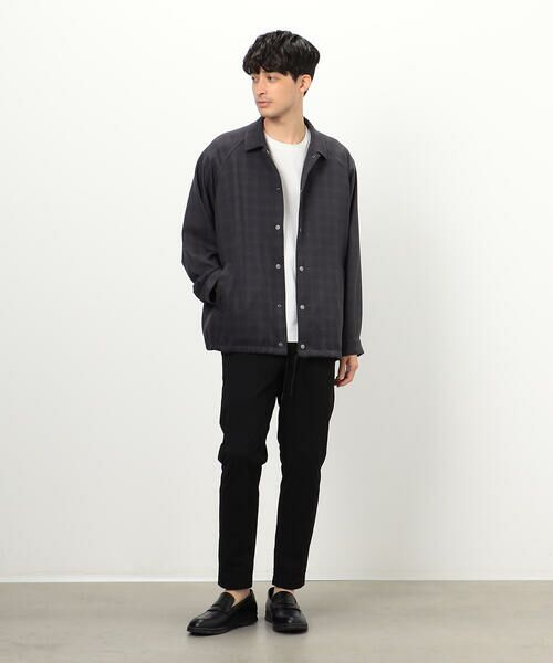 COMME CA ISM / コムサイズム その他アウター | チェック柄 コーチジャケット | 詳細2