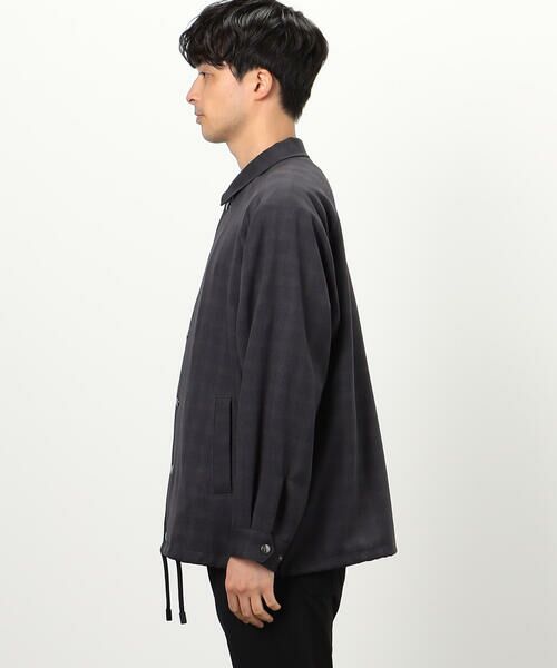 COMME CA ISM / コムサイズム その他アウター | チェック柄 コーチジャケット | 詳細5