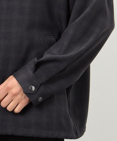 COMME CA ISM / コムサイズム その他アウター | チェック柄 コーチジャケット | 詳細8